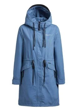 Khujo Nanda4 - Parka - Blau -Khujo Kleding Winkel 9fdd42d4ca1747068bc0e1196d915d67