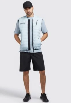 Khujo Reman Matt - Bodywarmer - Hellblau -Khujo Kleding Winkel a07224267dc54b848ef188955409ebd5