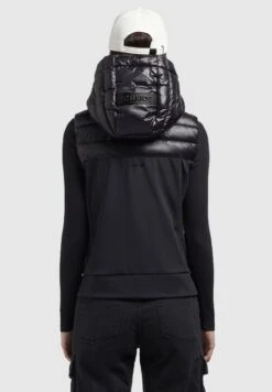 Khujo Fabia Shiny - Bodywarmer - Schwarz -Khujo Kleding Winkel a9fdf14a528b46ffb516f344c545c38c