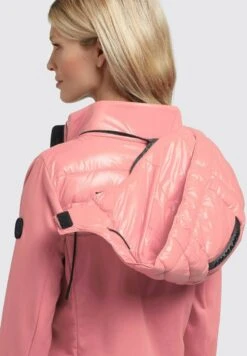 Khujo Ghita Shiny - Jas - Pink -Khujo Kleding Winkel ab78f88fdbb0483c954cbd7a162d3f3d