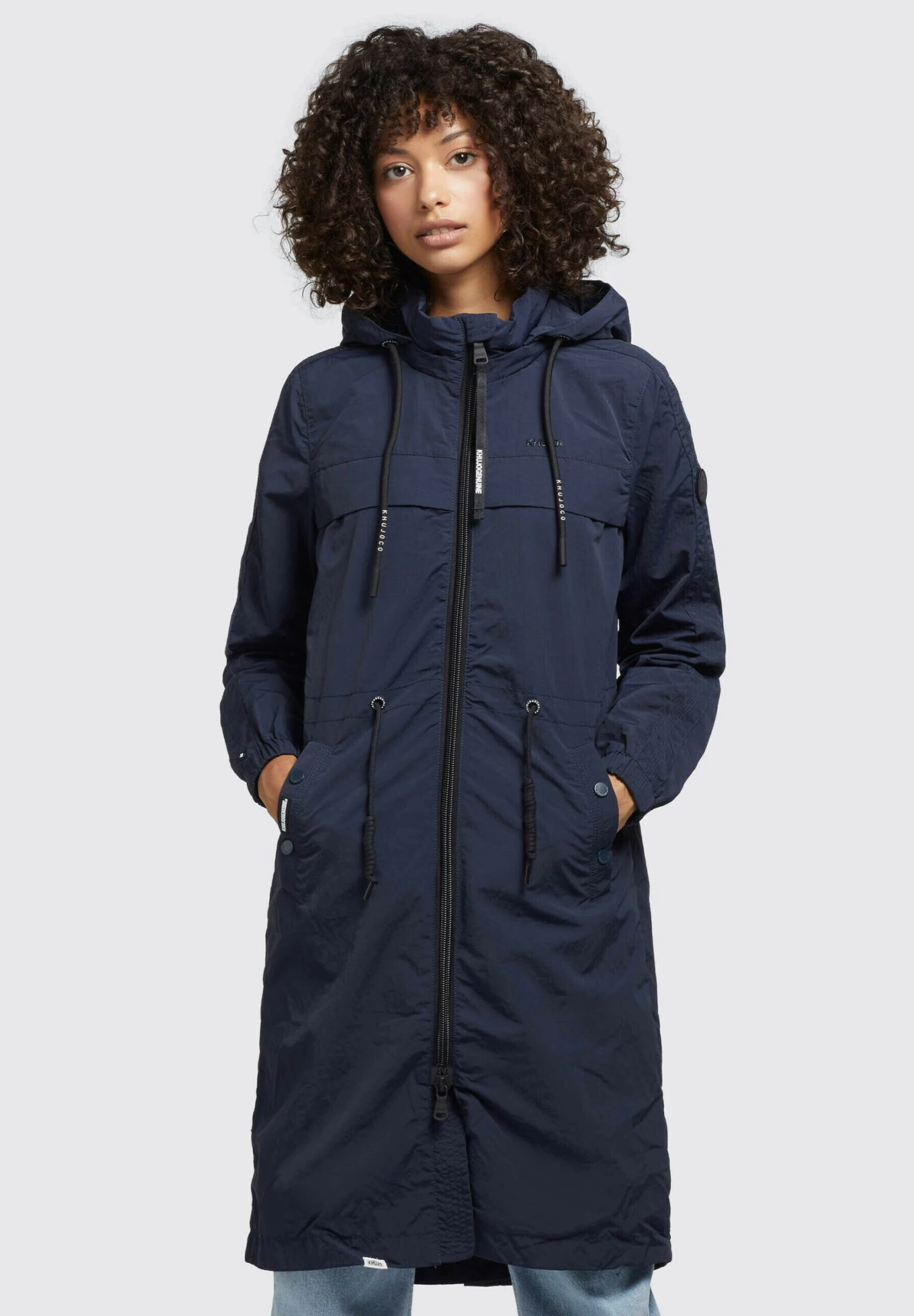 Khujo Mantel Voya3 - Parka - Dunkelblau 1 Khujo Mantel Voya3 - Parka - Dunkelblau