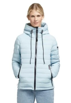 Khujo Lovina Matt - Jas - Hellblau -Khujo Kleding Winkel b0898b37a3dd4cce823caad612f6b352