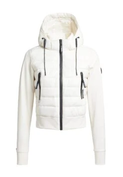 Khujo Dalis Shiny - Jas - Cremeweiß -Khujo Kleding Winkel b4617ecda45149b6a6417d4a66ff2829