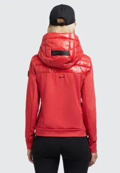 Khujo Ghita Shiny - Jas - Rot -Khujo Kleding Winkel b5836b8084b34b279f9b72d879e50592