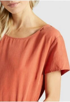 Khujo Asba - Jurk - Terrakotta -Khujo Kleding Winkel b850bd4ca1ce4d4488e3ce07dee5f856