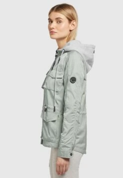 Khujo Flames - Lichte Jas - Blassgrün -Khujo Kleding Winkel be53c232e33e41baa5ec75607bfe74b0