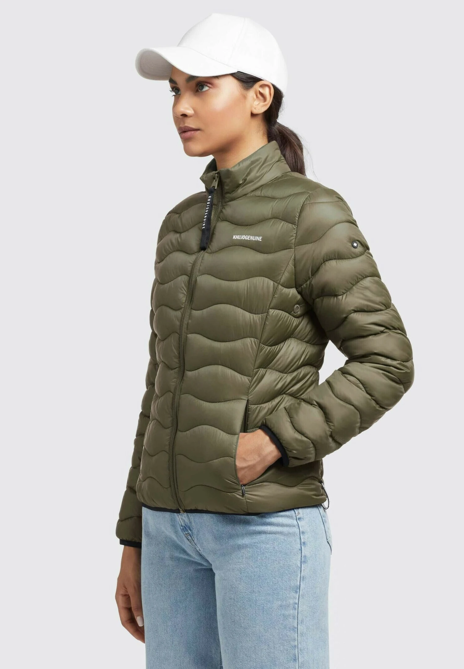 Khujo Eleni - Jas - Olivgrün 5 Khujo Eleni - Jas - Olivgrün - Afbeelding 5