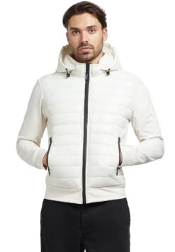 Khujo Bolt Shiny - Jas - Cremeweiß -Khujo Kleding Winkel bec9798bf7ba49d5a837faf1acbcccc3