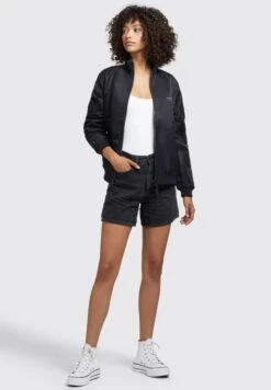 Khujo Lova - Jas - Schwarz -Khujo Kleding Winkel c18fe2af91c04da89407ef1c6b53c452