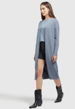 Khujo Elina - Halflange Jas - Blau -Khujo Kleding Winkel c5f27aa10e9e471799ee8408a4603563
