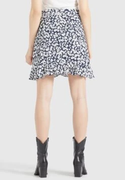 Khujo Undine - A-Lijn Rok - Dunkelblau-Weiß Geblümt 12 Khujo Undine - A-Lijn Rok - Dunkelblau-Weiß Geblümt -Khujo Kleding Winkel c6262db96da646c986e5b5f9f1515b7e