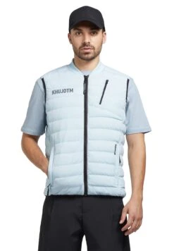 Khujo Reman Matt - Bodywarmer - Hellblau -Khujo Kleding Winkel cba275b32c15432a93b4e293a5796a32