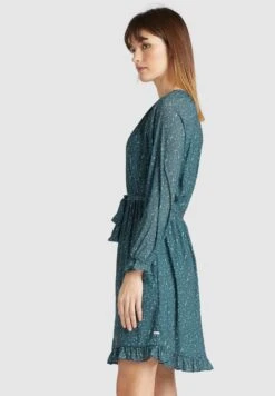 Khujo Medusa - Jurk - Grün -Khujo Kleding Winkel cbb80e5eb87f4f4f8177a3c83a993ad6