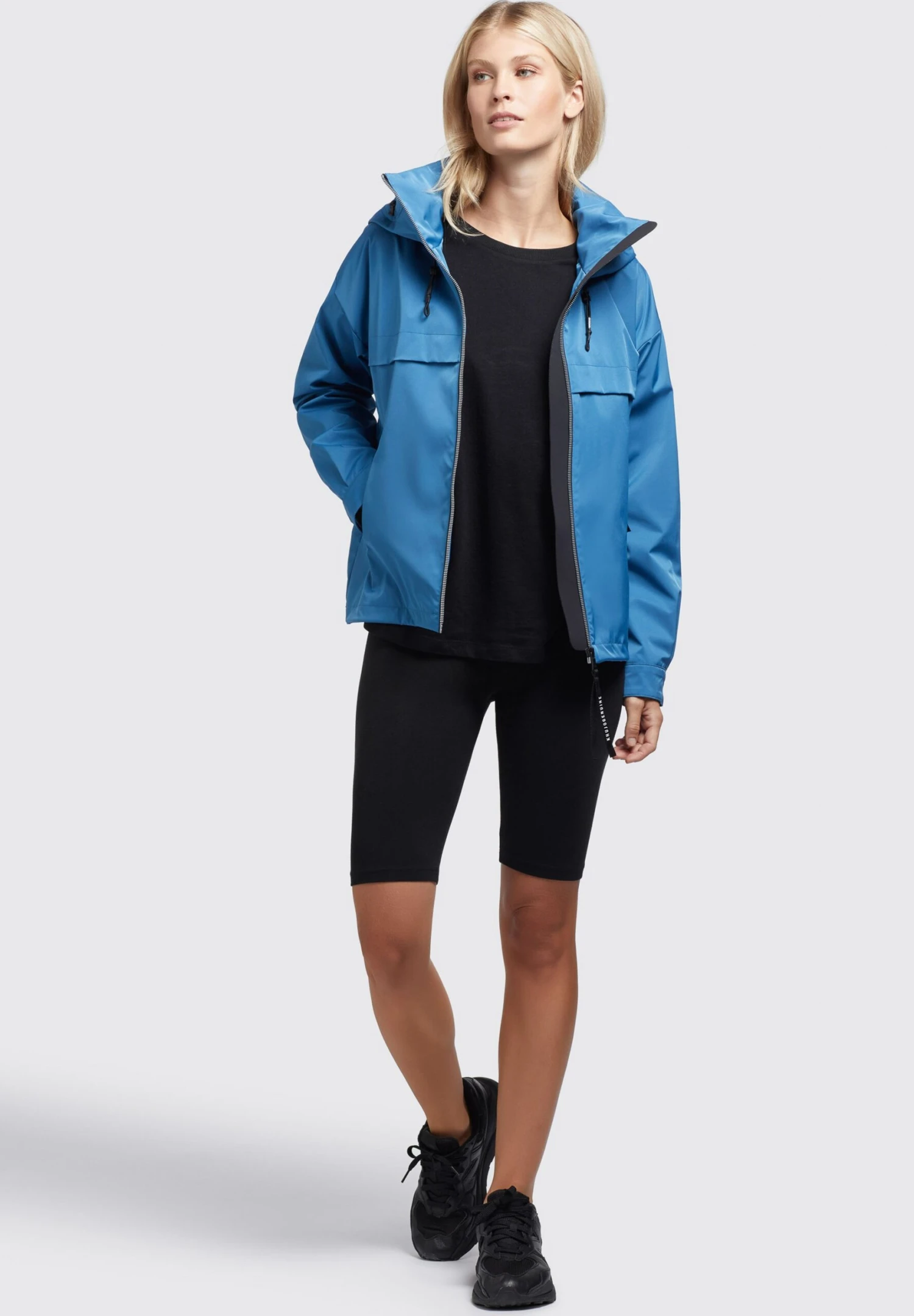 Khujo Blair2 - Lichte Jas - Blau 4 Khujo Blair2 - Lichte Jas - Blau - Afbeelding 4