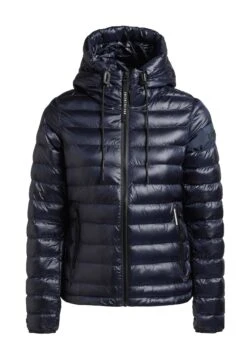 Khujo Lovina4 Shiny - Jas - Dunkelblau -Khujo Kleding Winkel d2ae5fdc7db046a59db6707d216a097e