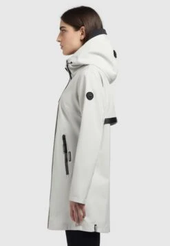 Khujo Izaf - Regenjas - Hellgrau -Khujo Kleding Winkel d7d647e9b4384e18a741169a5eb661ca