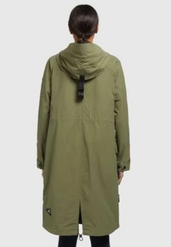 Khujo Marnia - Regenjas - Olivgrün -Khujo Kleding Winkel d8b72f8d3eeb4cdb9713c0aaaff9187a