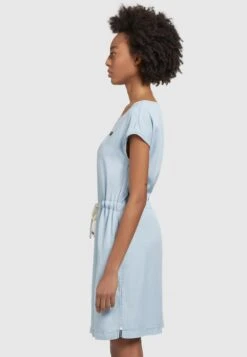 Khujo Hediye - Jurk - Hellblau -Khujo Kleding Winkel d8d8924e7c6546f18279159a6590f400