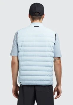 Khujo Reman Matt - Bodywarmer - Hellblau -Khujo Kleding Winkel db7059ef1dd741bc86cc9628563f2331
