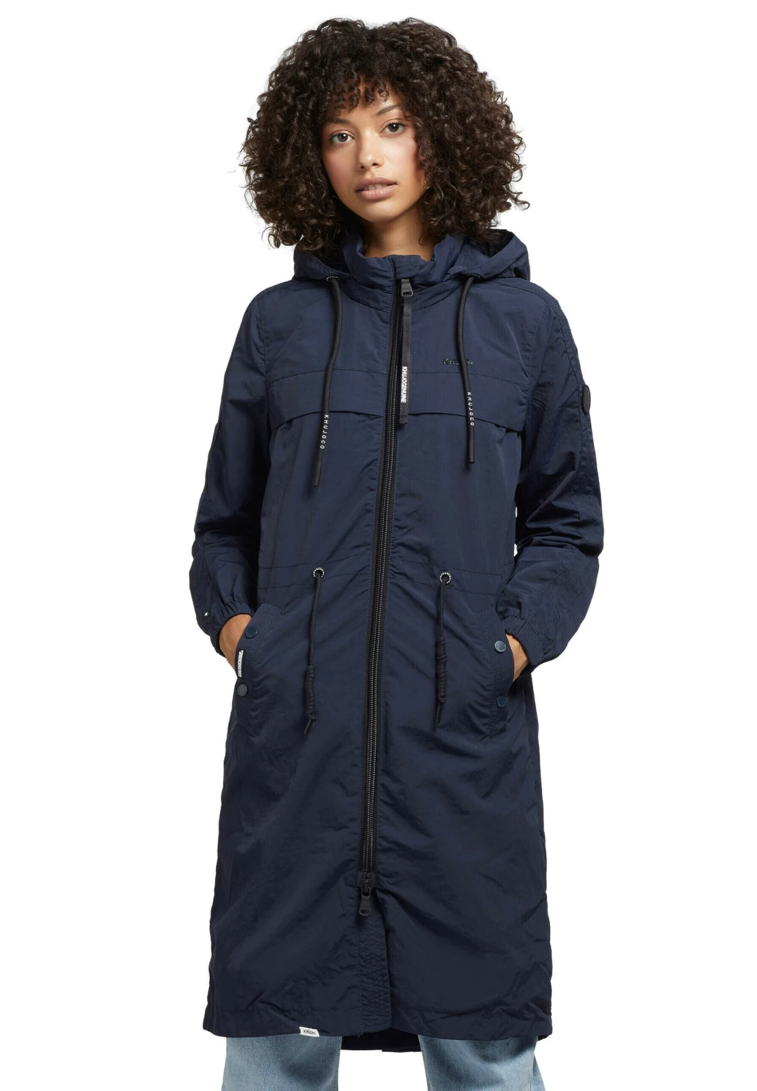 Khujo Mantel Voya3 - Parka - Dunkelblau 8 Khujo Mantel Voya3 - Parka - Dunkelblau - Afbeelding 8