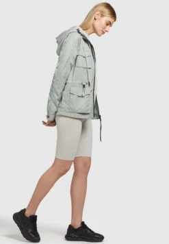 Khujo Flames - Lichte Jas - Blassgrün -Khujo Kleding Winkel e114bd879b27444aa481085766a676b9