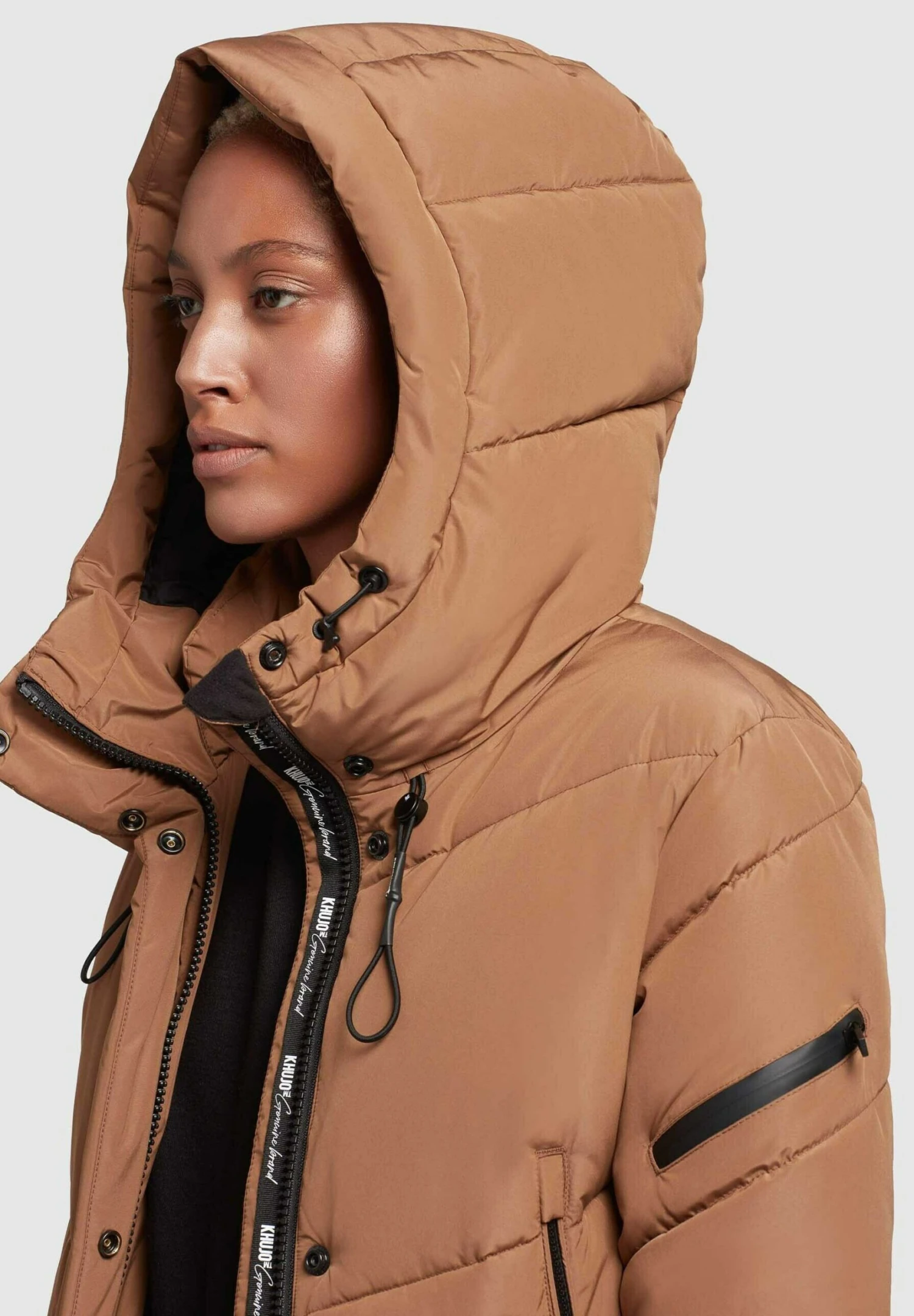 Khujo Sonje3 - Winterjas - Ocker 5 Khujo Sonje3 - Winterjas - Ocker - Afbeelding 5