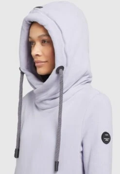Khujo Rhabea - Hoodie - Flieder -Khujo Kleding Winkel e5a0681ec36c4f599334d60e4ebb8014