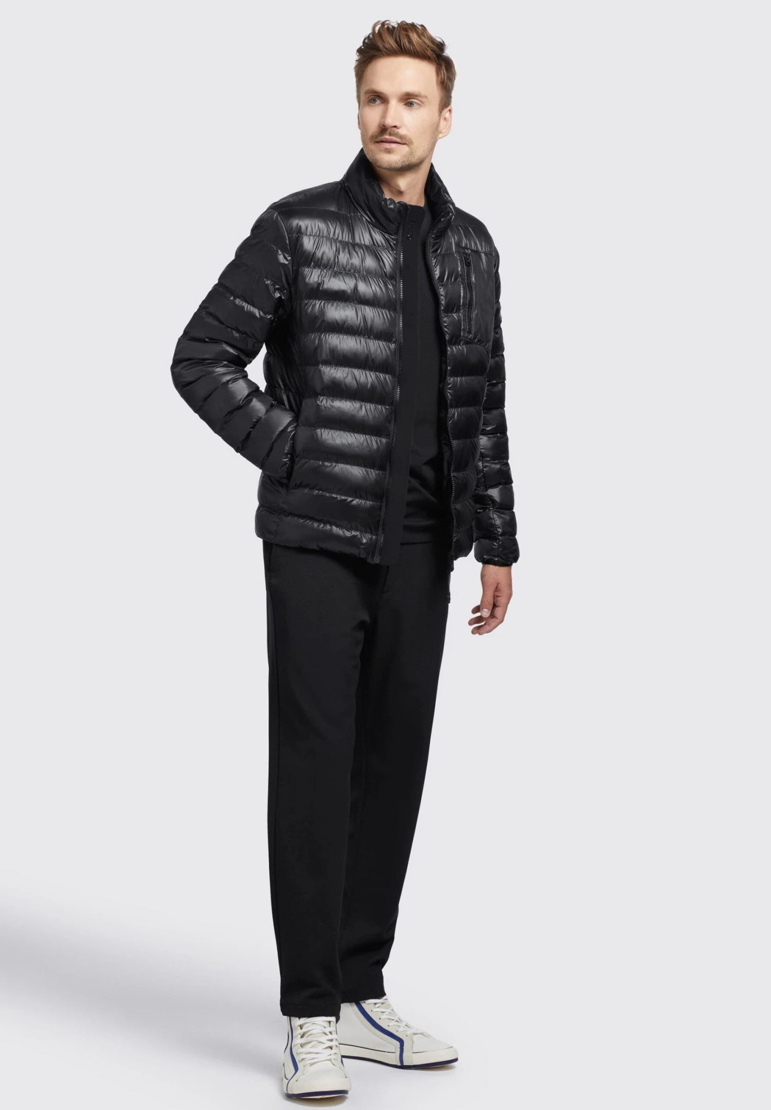 Khujo Percy Shiny - Jas - Schwarz 2 Khujo Percy Shiny - Jas - Schwarz - Afbeelding 2