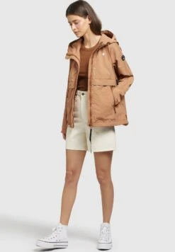 Khujo Zahira3 - Lichte Jas - Toffee -Khujo Kleding Winkel e83084f2fa964f0788433bcb6ae1ccd1