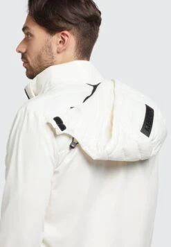 Khujo Bolt Shiny - Jas - Cremeweiß -Khujo Kleding Winkel f14b0102158a493fa8664077dd687061