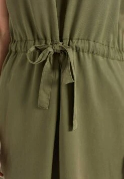 Khujo Anneli - Spijkerjurk - Khaki Gewaschen -Khujo Kleding Winkel f14e2111838b44b89d6f6582118a9401