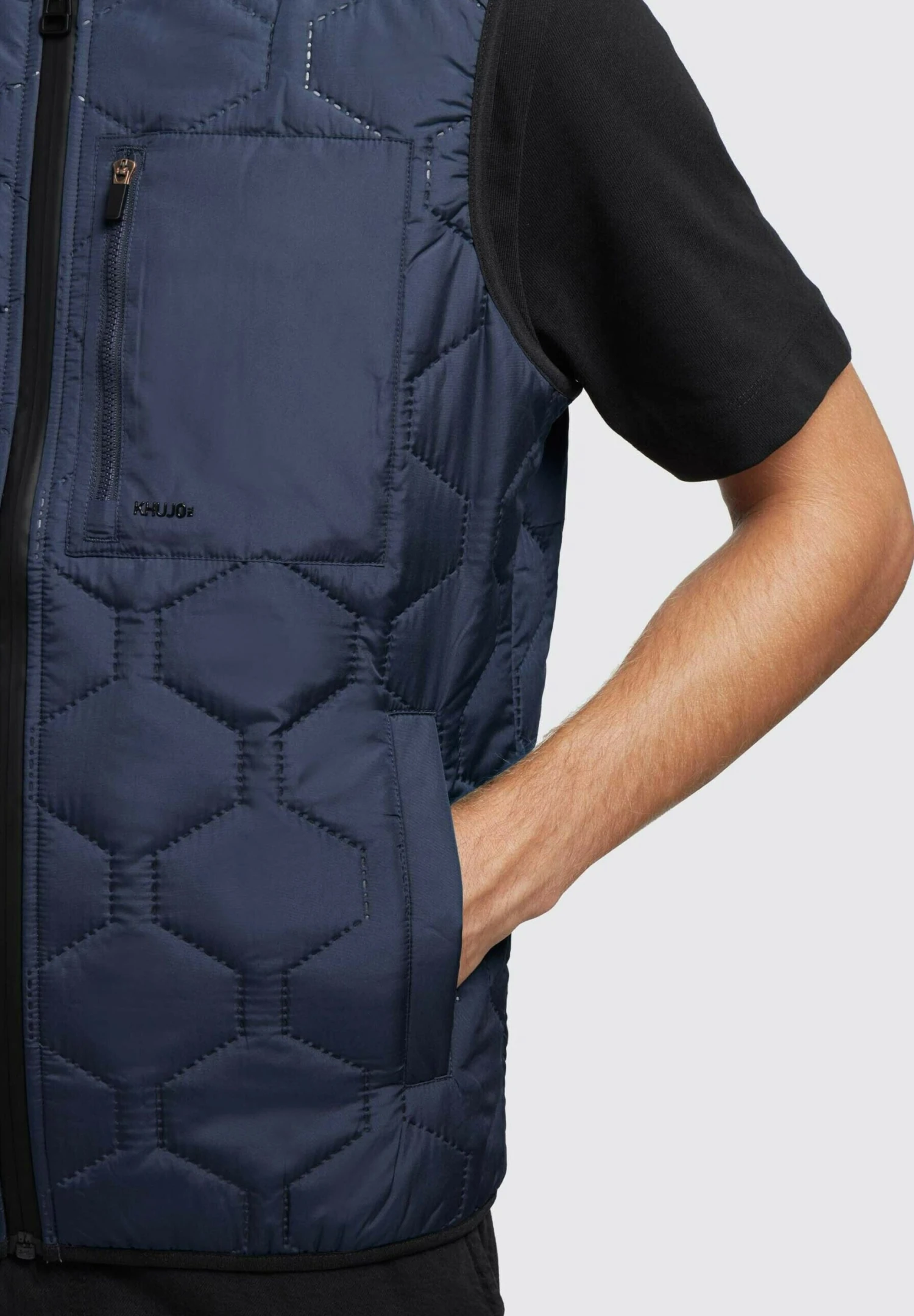 Khujo Liel - Bodywarmer - Dunkelblau 5 Khujo Liel - Bodywarmer - Dunkelblau - Afbeelding 5