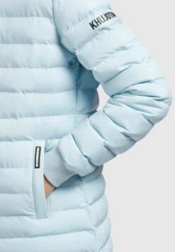 Khujo Greta Matt - Jas - Hellblau -Khujo Kleding Winkel f93d3f20d70241409f5496525c43d636