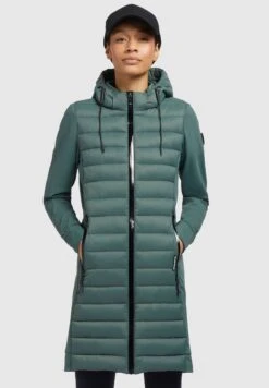 Khujo Ruth Matt - Winterjas - Kupfergrün