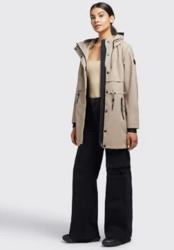 Khujo Zoni - Parka - Beige -Khujo Kleding Winkel fa89750ff0ff4f789f23b5bd968798e2
