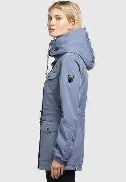 Khujo Elst - Parka - Blau -Khujo Kleding Winkel fed14914c47f401bbf6efb1fab568126