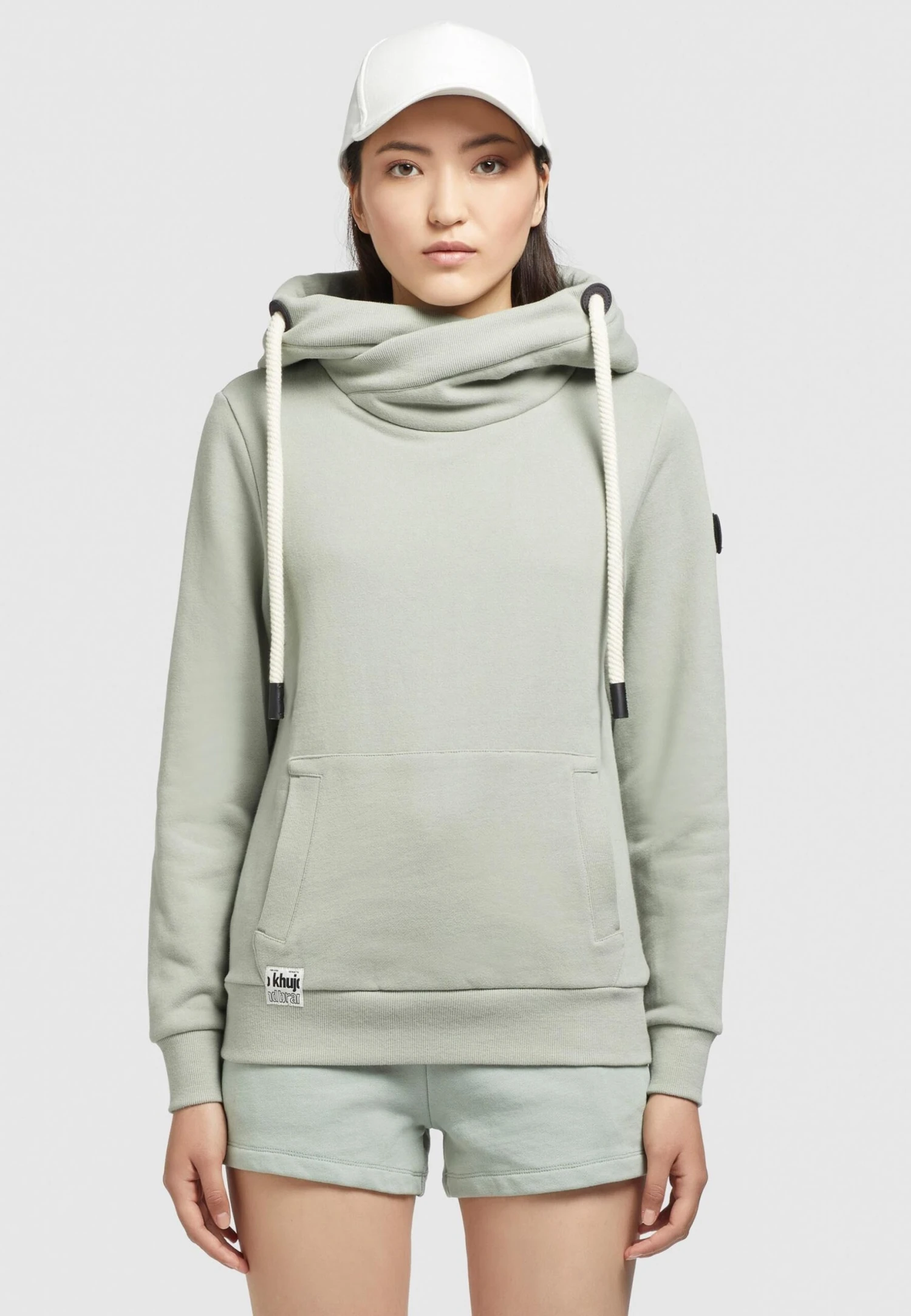 Khujo Rhabea - Hoodie - Blassgrün
