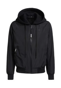 Khujo Persee - Jas - Schwarz -Khujo Kleding Winkel ffb72acbb3734b9b9f053469dc639a3d